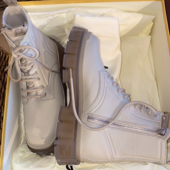FENDI Force Combat Boots - Picture 9 of 11